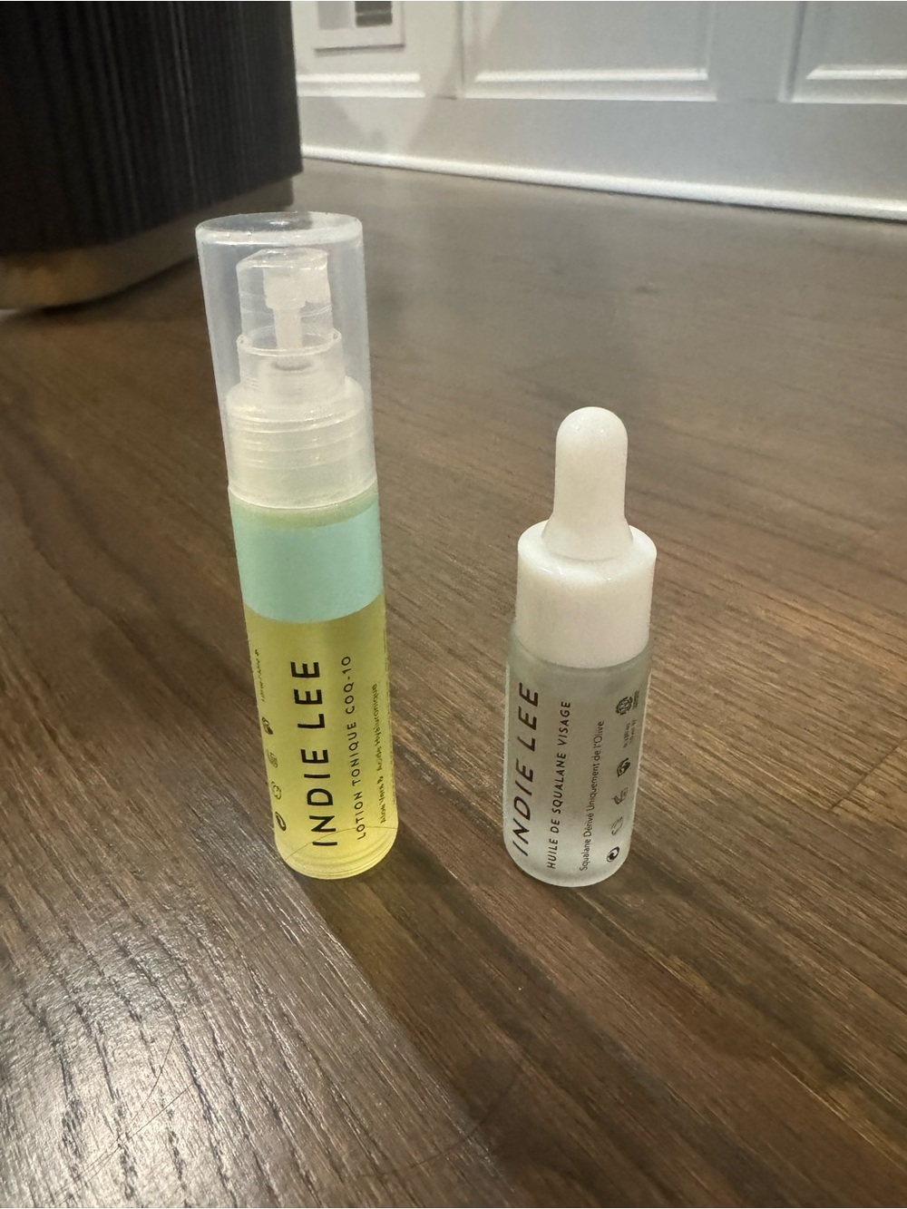 Indie Lee Green & White Facial Oil Duo - Hydrating Face Oil & Toner